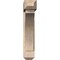 Ekena Millwork Thorton Craftsman Smooth Bracket w/ Offset Brace, Douglas Fir, 7 1/2"W x 32"D x 38"H BKT0806X32X38THR04SDF - alternate 3
